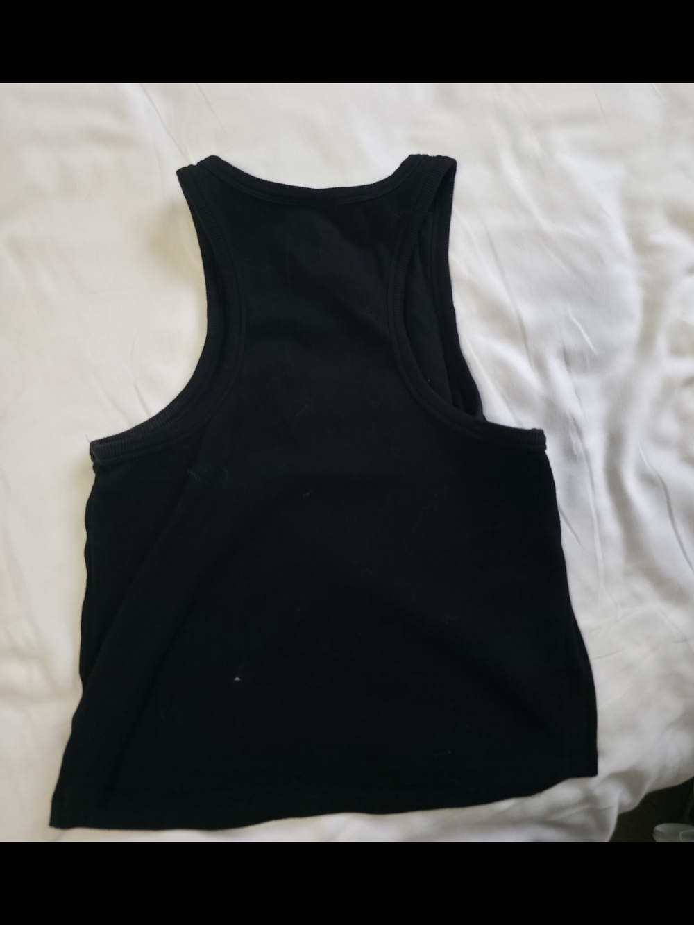 NOBO Black Ribbed Tank - Picture 2 of 4
